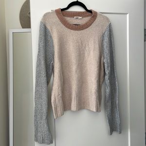 faherty brand colorblock sweater